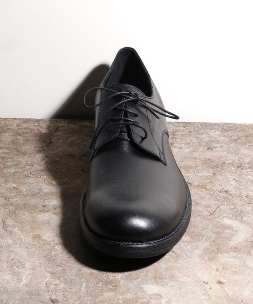 Magine（マージン）の「COW LEATHER DERBY PLANE TOE:カウレザー ダービープレーントゥ（ドレスシューズ・メンズ・ブラウン/ブラック・42/41/43）」の4枚目の写真