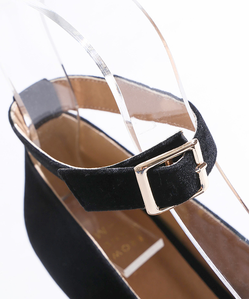 WEGO（ウィゴー）の「WEGO/ストラップパンプス（パンプス・レディース・グレー/ブラック/ダークインディゴブルー/レッド/マスタード/ブラウン・LARGE/MEDIUM）」の11枚目の写真