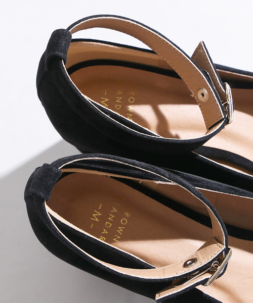 WEGO（ウィゴー）の「WEGO/ストラップパンプス（パンプス・レディース・グレー/ブラック/ダークインディゴブルー/レッド/マスタード/ブラウン・LARGE/MEDIUM）」の12枚目の写真