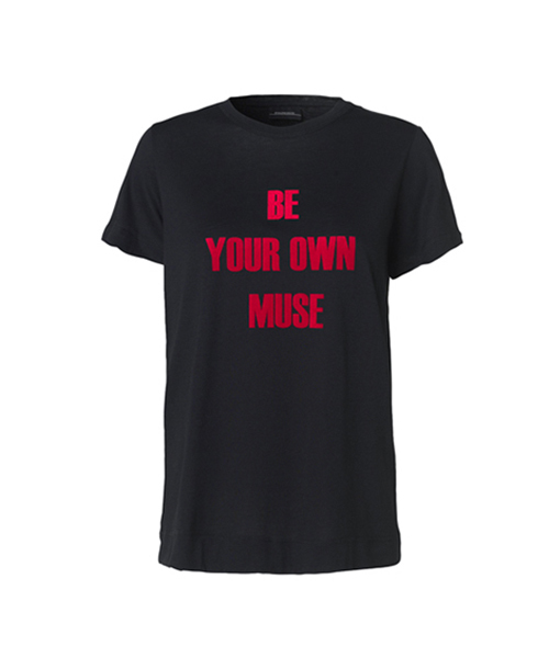 BY MALENE BIRGER（バイマレーネビルガー）の「BY MALENE BIRGER T-SHIRT（Tシャツ/カットソー・レディース・ブラック/レッド系その他/ホワイト・SMALL/X-SMALL）」の17枚目の写真