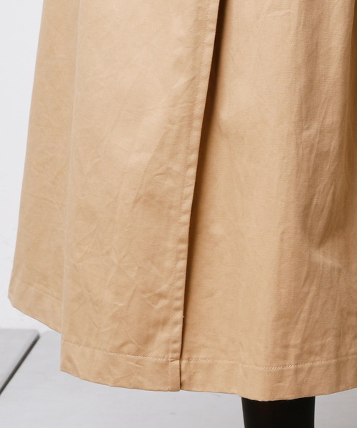 natural couture（ナチュラルクチュール）の「ハイウエストラップ風スカート（スカート・レディース・ブラック/ベージュ/レンガ・FREE）」の9枚目の写真