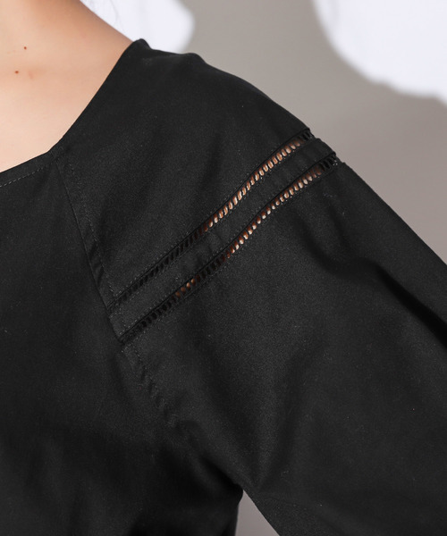 CIAOPANIC（チャオパニック）の「キャンディースリーブワンピース（ワンピース・レディース・アイボリー/ブラック・FREE）」の10枚目の写真