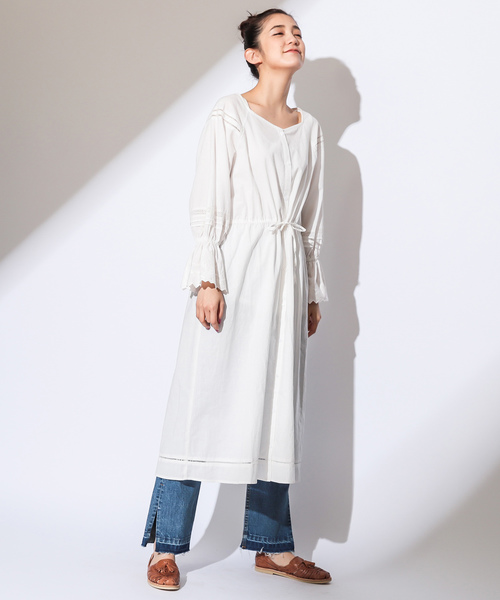 CIAOPANIC（チャオパニック）の「キャンディースリーブワンピース（ワンピース・レディース・アイボリー/ブラック・FREE）」の8枚目の写真