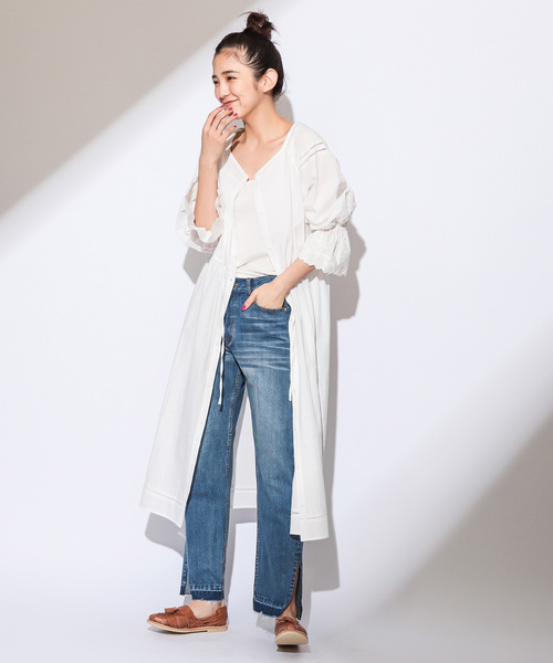 CIAOPANIC（チャオパニック）の「キャンディースリーブワンピース（ワンピース・レディース・アイボリー/ブラック・FREE）」の11枚目の写真