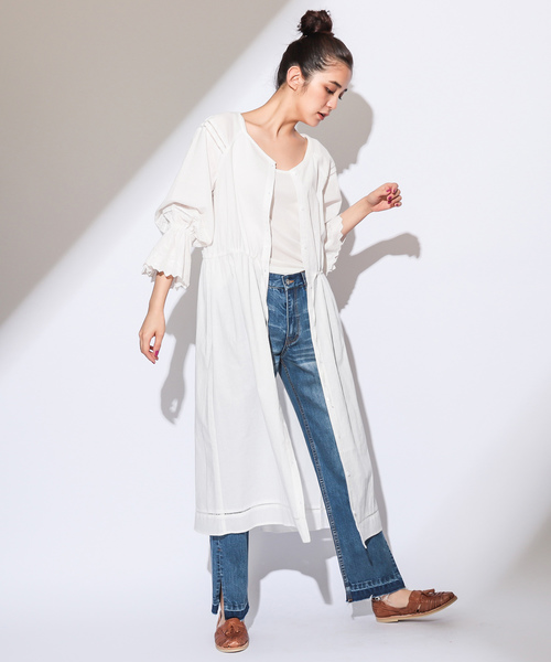 CIAOPANIC（チャオパニック）の「キャンディースリーブワンピース（ワンピース・レディース・アイボリー/ブラック・FREE）」の4枚目の写真