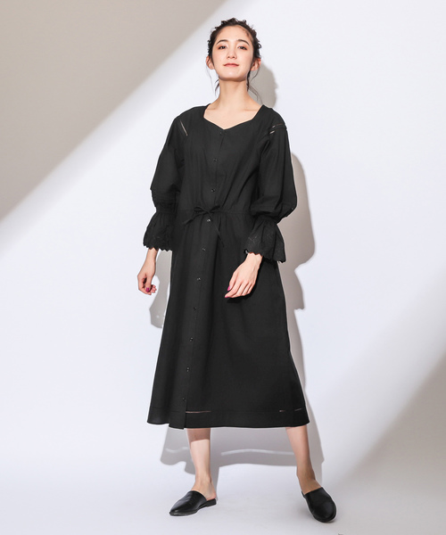 CIAOPANIC（チャオパニック）の「キャンディースリーブワンピース（ワンピース・レディース・アイボリー/ブラック・FREE）」の15枚目の写真