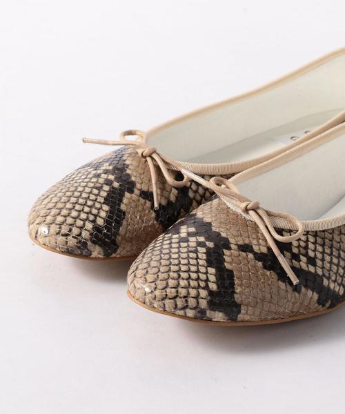 24.5㎝　Odette e Odile レオパード　バレエシューズ Odetteeodile バレエシューズ グリッター黒 24cm OdetteeOdile