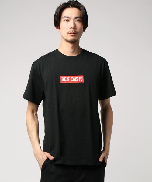BEN DAVIS（ベンデイビス）の「BEN DAVIS ORIGINALS PRINT TEE（Tシャツ/カットソー・メンズ・ホワイト/ブラック/ネイビー/ピンク/ヘザーグレー/オレンジ/ホワイト×ブラック/ブラック×ブラック・LARGE/MEDIUM/SMALL/X-LARGE）」の11枚目の写真