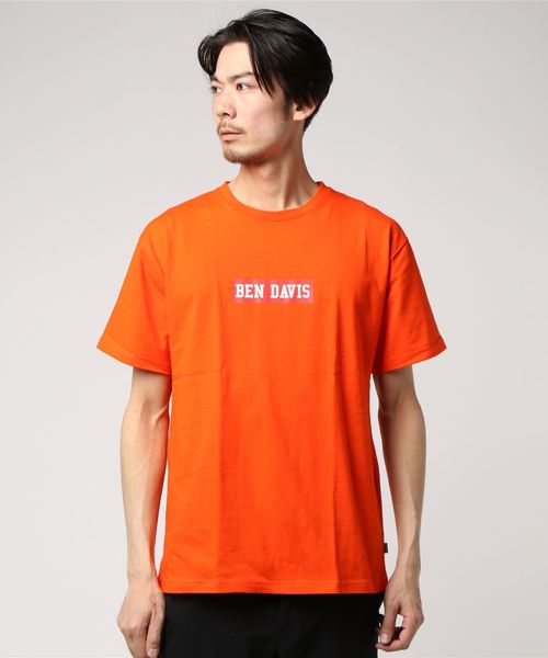 BEN DAVIS（ベンデイビス）の「BEN DAVIS ORIGINALS PRINT TEE（Tシャツ/カットソー・メンズ・ホワイト/ブラック/ネイビー/ピンク/ヘザーグレー/オレンジ/ホワイト×ブラック/ブラック×ブラック・LARGE/MEDIUM/SMALL/X-LARGE）」の12枚目の写真