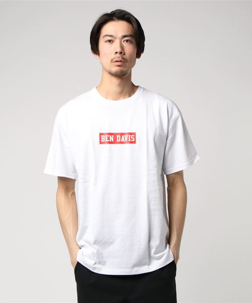 BEN DAVIS（ベンデイビス）の「BEN DAVIS ORIGINALS PRINT TEE（Tシャツ/カットソー・メンズ・ホワイト/ブラック/ネイビー/ピンク/ヘザーグレー/オレンジ/ホワイト×ブラック/ブラック×ブラック・LARGE/MEDIUM/SMALL/X-LARGE）」の19枚目の写真