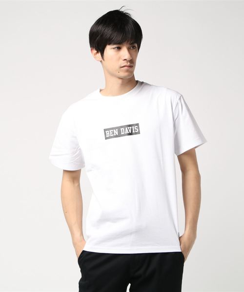 BEN DAVIS（ベンデイビス）の「BEN DAVIS ORIGINALS PRINT TEE（Tシャツ/カットソー・メンズ・ホワイト/ブラック/ネイビー/ピンク/ヘザーグレー/オレンジ/ホワイト×ブラック/ブラック×ブラック・LARGE/MEDIUM/SMALL/X-LARGE）」の18枚目の写真