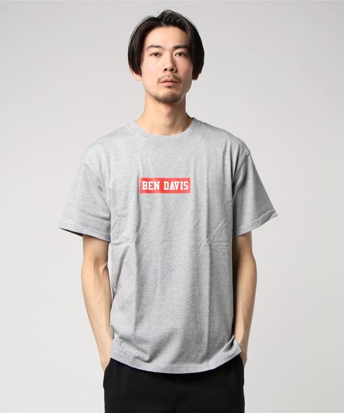 BEN DAVIS（ベンデイビス）の「BEN DAVIS ORIGINALS PRINT TEE（Tシャツ/カットソー・メンズ・ホワイト/ブラック/ネイビー/ピンク/ヘザーグレー/オレンジ/ホワイト×ブラック/ブラック×ブラック・LARGE/MEDIUM/SMALL/X-LARGE）」の16枚目の写真
