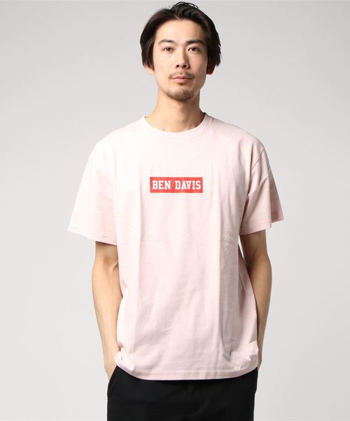 BEN DAVIS（ベンデイビス）の「BEN DAVIS ORIGINALS PRINT TEE（Tシャツ/カットソー・メンズ・ホワイト/ブラック/ネイビー/ピンク/ヘザーグレー/オレンジ/ホワイト×ブラック/ブラック×ブラック・LARGE/MEDIUM/SMALL/X-LARGE）」の15枚目の写真