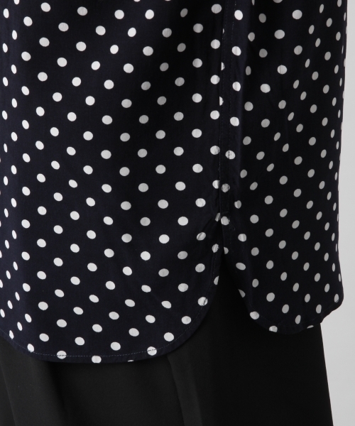 RAGEBLUE（レイジブルー）の「ドットシャツ/794626（シャツ/ブラウス・メンズ・ホワイト/ネイビー・LARGE/MEDIUM/SMALL）」の10枚目の写真