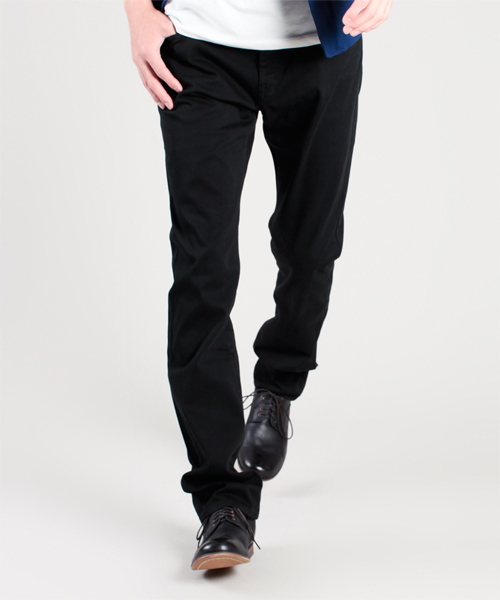 NANO universe（ナノユニバース）の「NU NARROW SKINNY チノ（チノパンツ・メンズ・ベージュ/オリーブ/イエロー/ピンク/ブルー/グレー/ブラック・SMALL/MEDIUM/LARGE/X-LARGE）」の16枚目の写真