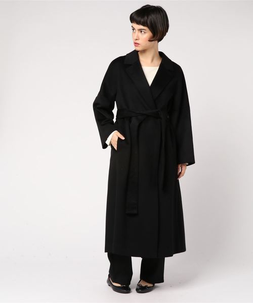 セール Allureville アルアバイル のステンカラーコート カシミヤビーバーコート 10 17 110 をセール価格で購入できます Allureville ジャケット アウター Allureville アルアバイル のファッション カシミヤビーバーコート ステンカラーコート