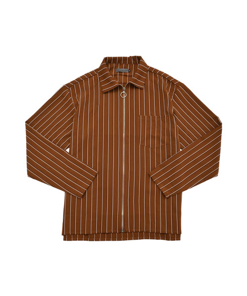 MinoriTY（マイノリティ）の「ランダムストライプドリズラー　長袖（その他アウター・メンズ・ブラック/ネイビー/ブラウン/カーキ・M/L）」の7枚目の写真