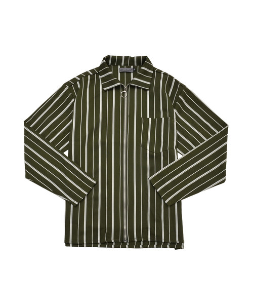 MinoriTY（マイノリティ）の「ランダムストライプドリズラー　長袖（その他アウター・メンズ・ブラック/ネイビー/ブラウン/カーキ・M/L）」の11枚目の写真