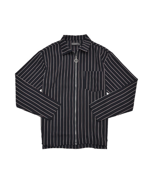 MinoriTY（マイノリティ）の「ランダムストライプドリズラー　長袖（その他アウター・メンズ・ブラック/ネイビー/ブラウン/カーキ・M/L）」の9枚目の写真