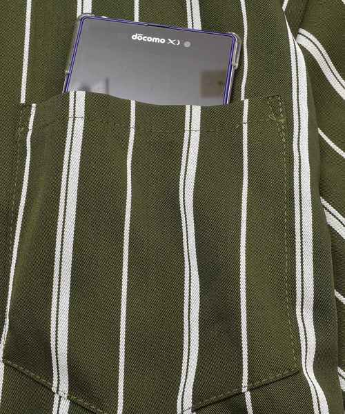 MinoriTY（マイノリティ）の「ランダムストライプドリズラー　長袖（その他アウター・メンズ・ブラック/ネイビー/ブラウン/カーキ・M/L）」の15枚目の写真