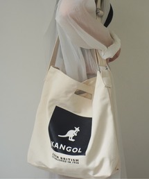 KANGOL（カンゴール）の「【 KANGOL / カンゴール 】 キャンバス ショルダー トート バッグ（トートバッグ）」