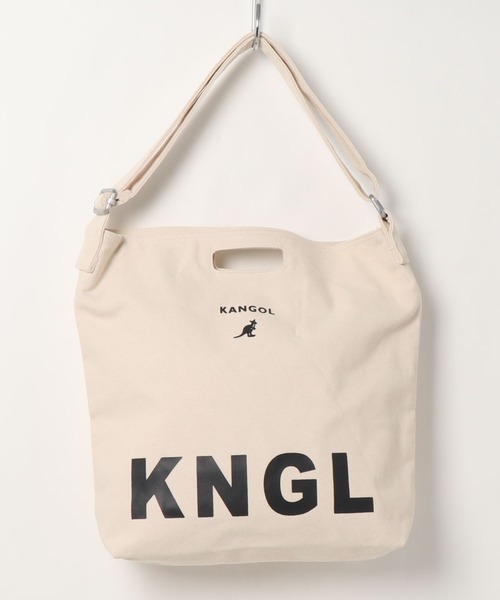 新品 タグ付】 KANGOL カンゴールキャンバス巾着トートバッグ