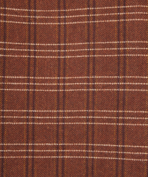 JEANASIS（ジーナシス）の「チェックBIGロングコート/813508（チェスターコート・レディース・ブラック系その他/ブラウン系その他・FREE）」の5枚目の写真