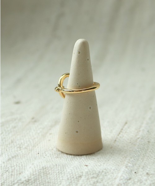 TODAYFUL（トゥデイフル）の「オーバルニュアンスリング（リング・レディース・シルバー/ゴールド・#11/#13）」の6枚目の写真