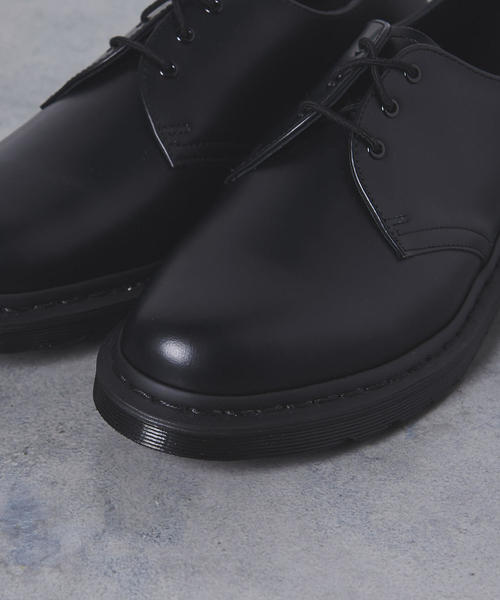 Dr. Martens（ドクターマーチン）の「＜Dr.Martens（ドクターマーチン）＞D DRM 1461 MONO P/TOE（その他シューズ・メンズ・ブラック・8/7/6/9）」の4枚目の写真