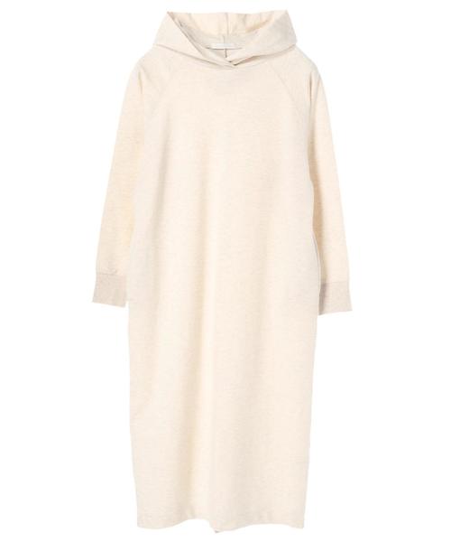 AMERICAN HOLIC(アメリカンホリック)の「ミニ裏毛マキシワンピース(ワンピース・レディース・オートミール/LT.Gray/チャコールグレー・FREE)」の4枚目の写真