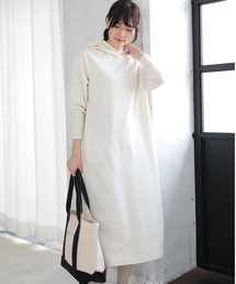 AMERICAN HOLIC | ミニ裏毛マキシワンピース(ワンピース)