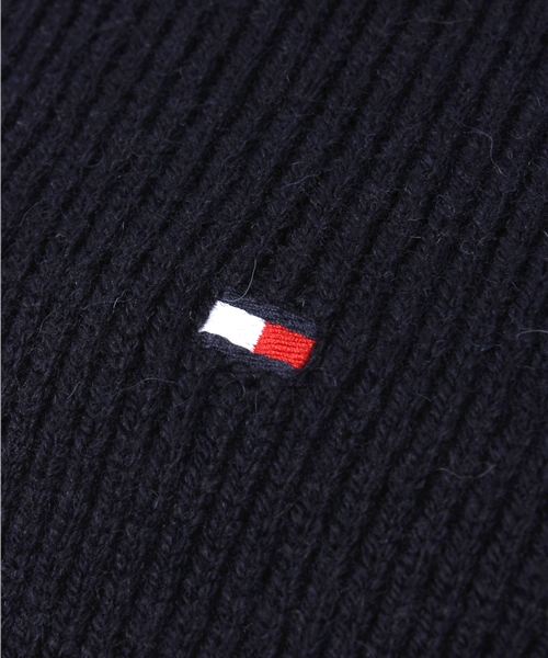TOMMY HILFIGER（トミーヒルフィガー）の「JAMES LW BASIC SCARF（マフラー・メンズ・ブラック/グレー/ネイビー/レッド・ONE SIZE）」の6枚目の写真