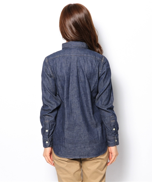 BEAMS BOY（ビームスボーイ）の「orslow / DENIM B.D（シャツ/ブラウス・レディース・インディゴブルー・ONE SIZE）」の10枚目の写真