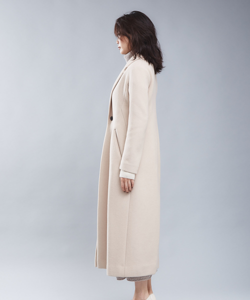 qualite(カリテ)の「ウエストマークロングコート(トレンチコート・レディース・ベージュ・38/36)」の2枚目の写真