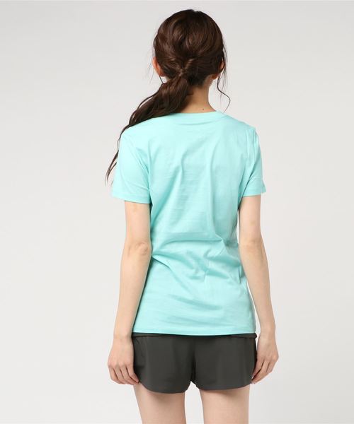 NIKE（ナイキ）の「ナイキ ウィメンズ サマー1Tシャツ BQ3709（Tシャツ/カットソー・レディース・ブラック/ターコイズブルー/ホワイト・L/XL/S/M）」の5枚目の写真