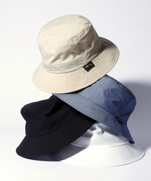 EMMA CLOTHES(エマクローズ)の「CORDURA BUCKET HAT/コーデュラ バケットハット(ハット・メンズ・ホワイト/ブラック/ベージュ/ブルー・FREE)」の5枚目の写真