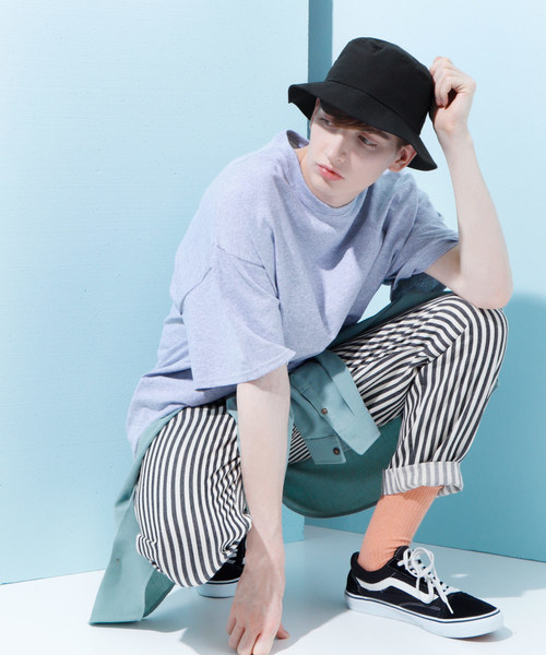 EMMA CLOTHES(エマクローズ)の「CORDURA BUCKET HAT/コーデュラ バケットハット(ハット・メンズ・ホワイト/ブラック/ベージュ/ブルー・FREE)」の19枚目の写真