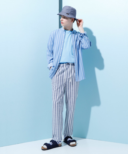 EMMA CLOTHES(エマクローズ)の「CORDURA BUCKET HAT/コーデュラ バケットハット(ハット・メンズ・ホワイト/ブラック/ベージュ/ブルー・FREE)」の22枚目の写真