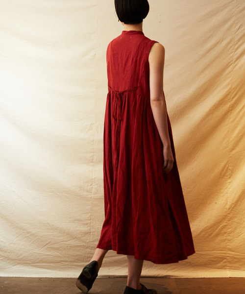 akiki sleeveless jacket dress ワンピース　完売品 akiki sleeveless jacket dress - メルカリ