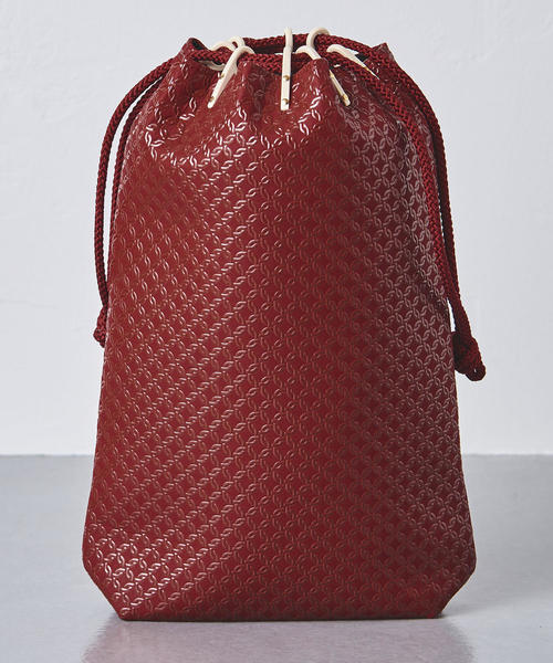 UNITED ARROWS（ユナイテッドアローズ）の「＜印傳屋＞ 合切袋 輪繋ぎ◆（その他小物・メンズ・レッド/ブラック/ネイビー・FREE）」の5枚目の写真