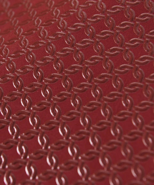 UNITED ARROWS（ユナイテッドアローズ）の「＜印傳屋＞ 合切袋 輪繋ぎ◆（その他小物・メンズ・レッド/ブラック/ネイビー・FREE）」の9枚目の写真