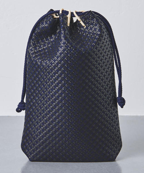 UNITED ARROWS（ユナイテッドアローズ）の「＜印傳屋＞ 合切袋 輪繋ぎ◆（その他小物・メンズ・レッド/ブラック/ネイビー・FREE）」の19枚目の写真