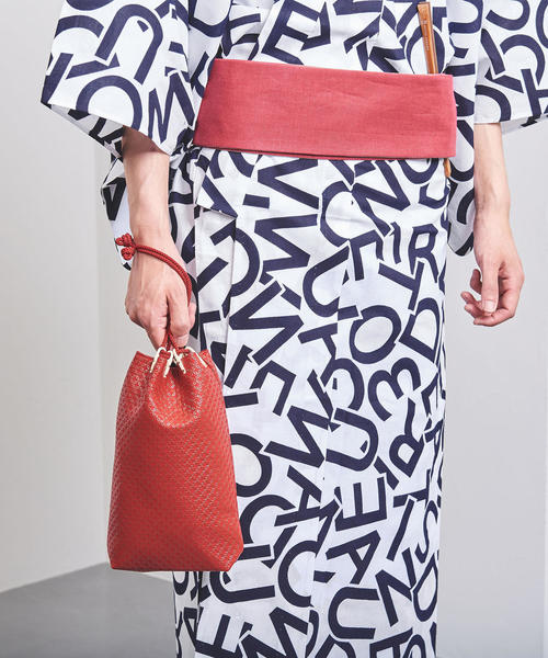 UNITED ARROWS（ユナイテッドアローズ）の「＜印傳屋＞ 合切袋 輪繋ぎ◆（その他小物・メンズ・レッド/ブラック/ネイビー・FREE）」の12枚目の写真