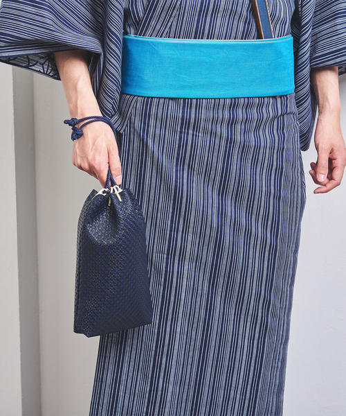 UNITED ARROWS（ユナイテッドアローズ）の「＜印傳屋＞ 合切袋 輪繋ぎ◆（その他小物・メンズ・レッド/ブラック/ネイビー・FREE）」の16枚目の写真