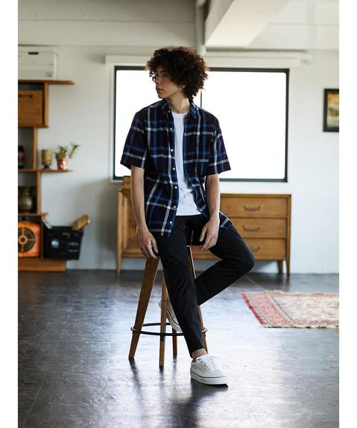 CRAFT STANDARD BOUTIQUE（クラフトスタンダードブティック）の「ドロストイージーパンツ●（その他パンツ・メンズ・ネイビー/カーキ/ベージュ系その他・LL/S/M/L）」の14枚目の写真