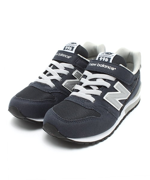 SHIPS（シップス）の「NEW BALANCE:LIFE STYLE KV 996（スニーカー・キッズ・グレー/ネイビー・22/20/18/17/21/19）」の2枚目の写真