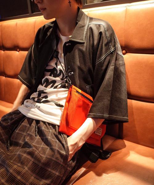 rovtski（ロフトスキー）の「THE BAG CLUB SAQOSH/クラブサコッシュ（ショルダーバッグ・メンズ・ブラック/レッド/ブルー・FREE）」の3枚目の写真