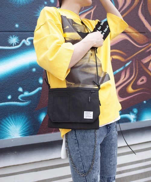 rovtski（ロフトスキー）の「THE BAG CLUB SAQOSH/クラブサコッシュ（ショルダーバッグ・メンズ・ブラック/レッド/ブルー・FREE）」の21枚目の写真