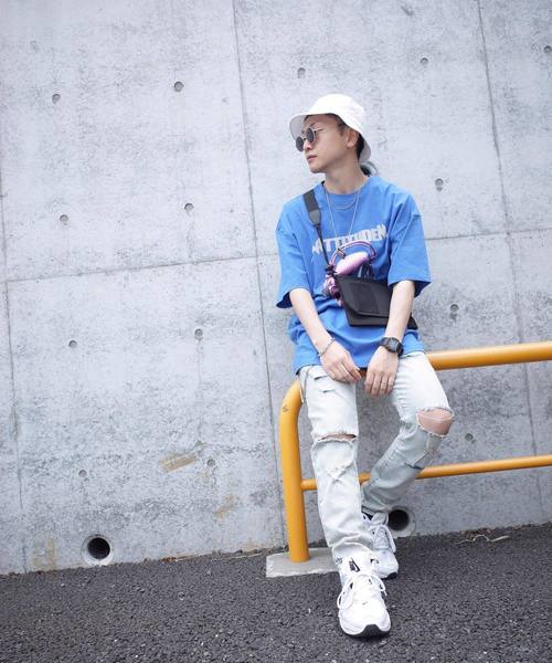 rovtski（ロフトスキー）の「THE BAG CLUB SAQOSH/クラブサコッシュ（ショルダーバッグ・メンズ・ブラック/レッド/ブルー・FREE）」の14枚目の写真