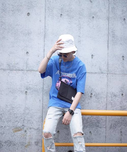 rovtski（ロフトスキー）の「THE BAG CLUB SAQOSH/クラブサコッシュ（ショルダーバッグ・メンズ・ブラック/レッド/ブルー・FREE）」の13枚目の写真